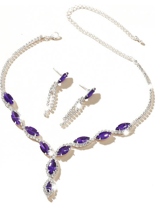 Callajewels Комплект с Колие & Обеци