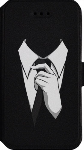 Husă tip carte Samsung Galaxy Xcover 5 Man Tie Negru