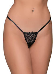 Milena by Paris Γυναικείο Sexy String με Δαντέλ...