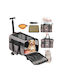 Vevor Cat Carrier Cage 44.5cm Gray