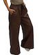 Γυναικεία Παντελόνα Καφέ