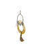 LiebeQueen Hanging Lucky Charm Little Tree Yellow made of Wood 1pcs