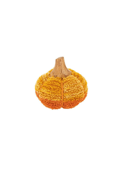 Iliadis Christmas Fabric Figure Pumpkin Orange 12x12x10cm Pumpkin