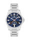 Sergio Tacchini Herrenarmbanduhr Batterie Silber