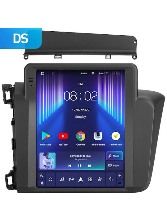 Teyes Sistem Audio Auto pentru Honda Civic Skoda Rapid Dodge Călătorie 2011-2017 (Bluetooth/USB/WiFi/GPS/Apple-Carplay/Android-Auto) cu Ecran Tactil 9.7"
