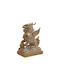 Table Decorative Polyresin Fylliana Dragon Gold Color 20x13x30cm 281-224-033