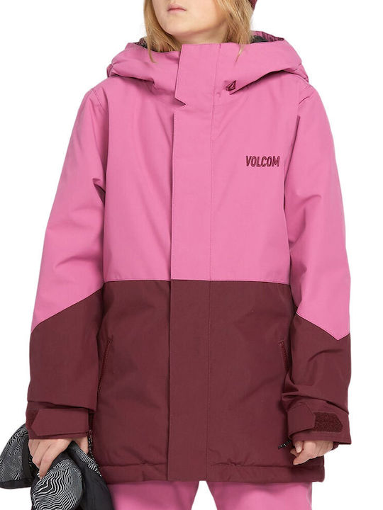 Volcom Παιδικό Casual Μπουφάν με Κουκούλα Blurr...