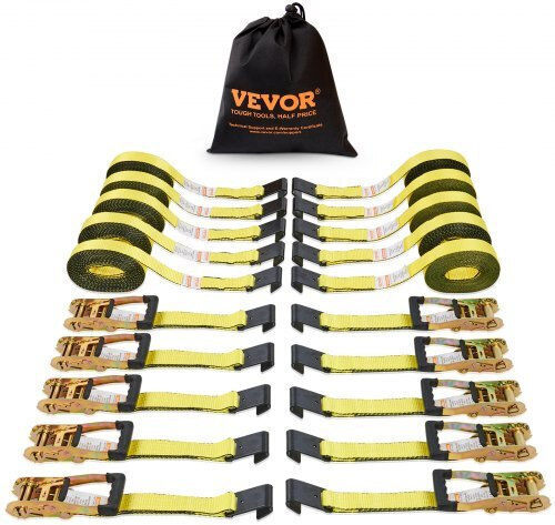 Δέστρες Vevor Ratchet 10 Τεμ 10000 Lb 2" X 30' Μεταφορές & Ασφάλιση Φορτίου Pgjldpg2x30107b63v0