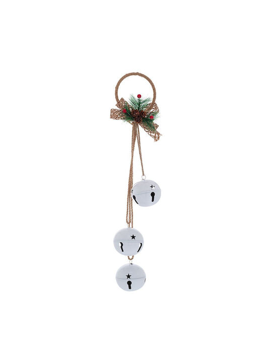 Hanging Hanging Bell Ornament White 11x49cm