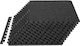 Vevor Δάπεδα Παζλ Γυμναστηρίου Μαύρα 60.96x60.96cm 12τμχ