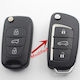 Конверсия на корпус на ключ за кола Hyundai Kia Blade Toy40 3 бутона 1449-fwk
