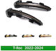 Auto 244065 Spiegelblinker VW Volkswagen T-Roc T Roc Troc 2022 2023 2024 Dynamisches LED Rauch 2 Stück