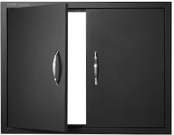 Bbq Door Vevor 788x610mm Double Outdoor Kitchen Smmbscjmhs31cl51jv0