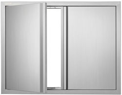 Πόρτα Bbq Vevor 787x609 Mm Διπλή Εξωτερική Κουζίνα Ανοξείδωτη Smabscjmys31wsg92v0