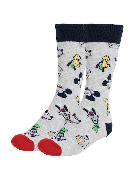 Cerda Mickey Κάλτσες Γκρι