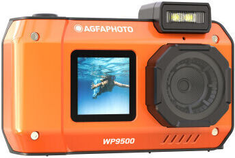 AgfaPhoto WP9500 Compact Φωτογραφική Μηχανή 24MP Πορτοκαλί