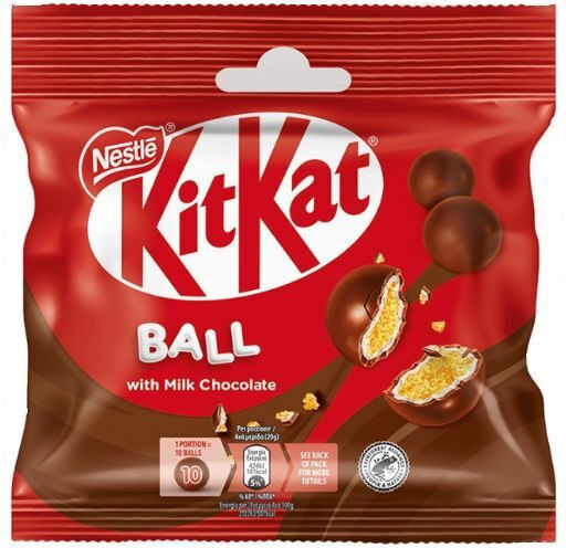 Kit Kat Ball Γκοφρέτα Γάλακτος 36gr 24τμχ