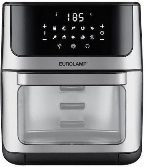 Eurolamp Air Fryer 12lt Silver 300-70044