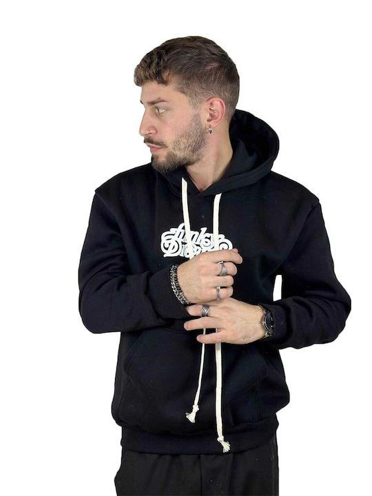 Adon Milano Sweatshirt with Hood black