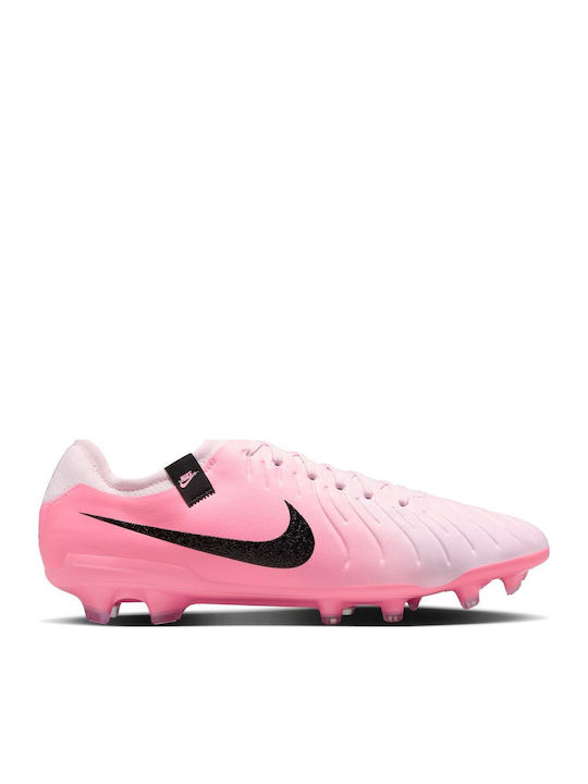 Nike Tiempo Legend 10 Pro Football Shoes with Cleats Pink
