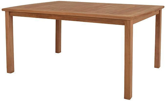 Τραπέζι Bali 140x80x75 Φυσικό Τραπέζι Bali 140x80x75 Φυσικό