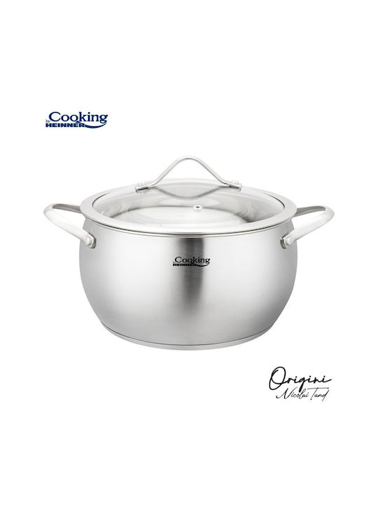 Heinner Semioala Ino Βαθιά Ανοξείδωτη Κατσαρόλα 4.3lt / 22cm