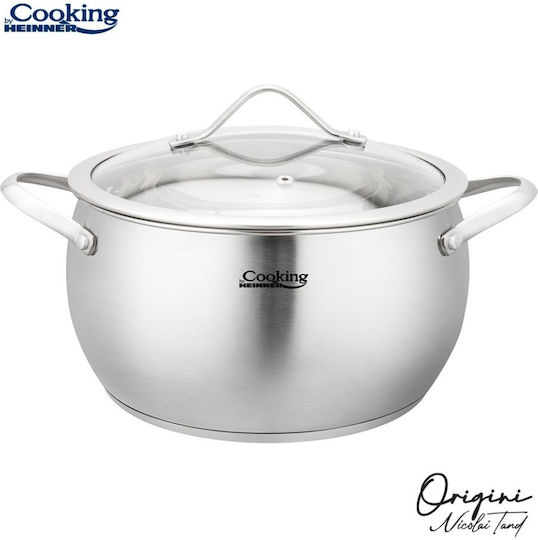 Heinner Βαθιά Ανοξείδωτη Κατσαρόλα 4.3lt / 22cm