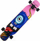 Action One Complete Longboard Blue Devil 105.5 X 22 Cm Multicolor