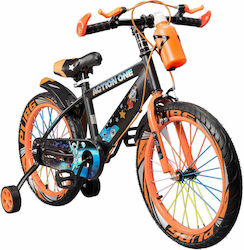 Bicicletă pentru copii Action One 18" City Nova Portocalie