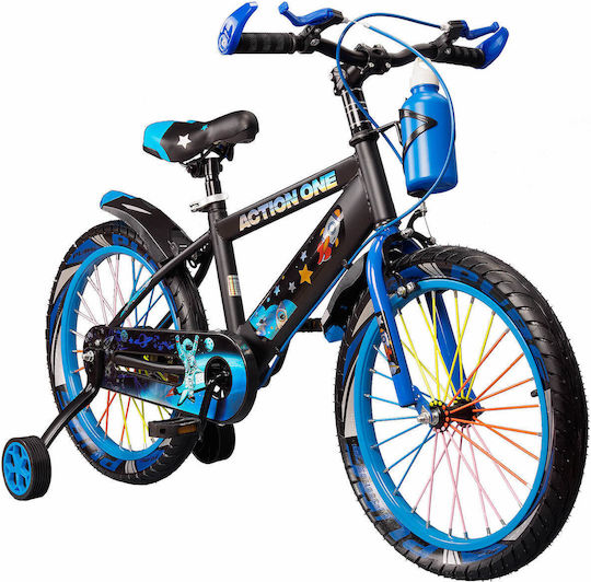 Bicicletă pentru copii Action One 20" City Super Nova Albastru