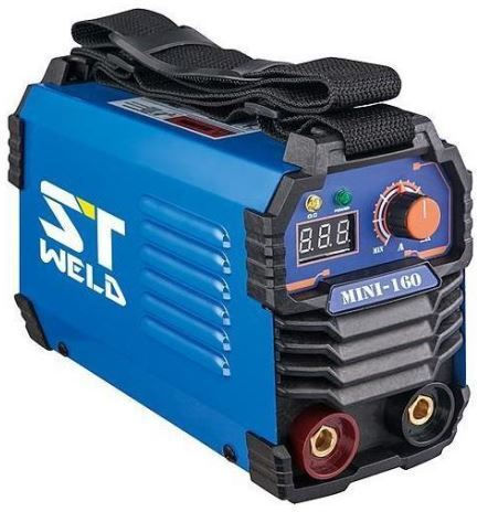 Strend Pro Mini 160HA Sudură Inverter MMA cu Curent Maxim de Sudare 160A și Ciclu de Lucru 80%