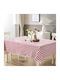 Pufo Bistro Tablecloth 100 X 140 Cm Red White