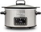 Crock-Pot Електрическа тенджера 210W с Капацитет 3.5лт Сребрист