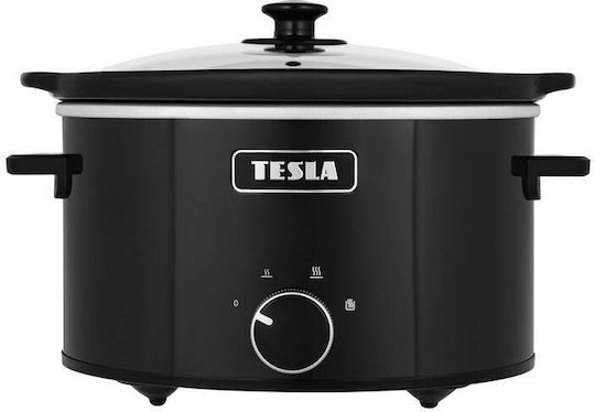 Tesla SlowCook S350 Бавно Готвещ Уред 200W с Капацитет 3.5л Черен