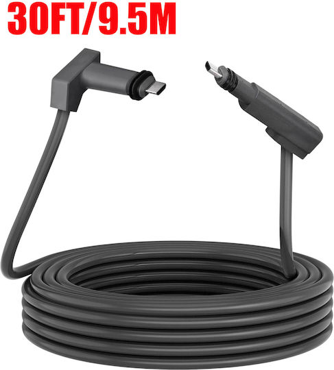 Replacement Cable Starlink Rectangular Satellite V2 Starlink Cable Extension End Caps Starlink Accessories Waterproof Gray 30ft/9.5m 26awg Wire Code 1-per0024