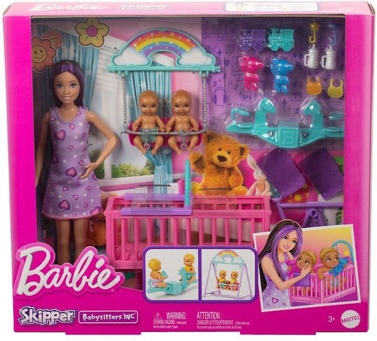 Barbie Skipper Twinning Nursery Кукла за 3++ Години