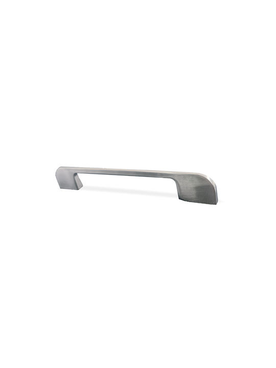 Метална мебелна дръжка Zamak Sn3215 128мм никел мат