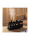 Aromatherapie-Diffuser Luftbefeuchter 300ml 8W Fernbedienung Zugdesign Schwarz