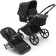 Bugaboo Fox Cub Ρυθμιζόμενο Καρότσι 2 σε 1 Kατάλληλο για Nεογέννητο Black/Midnight Black 9.6kg