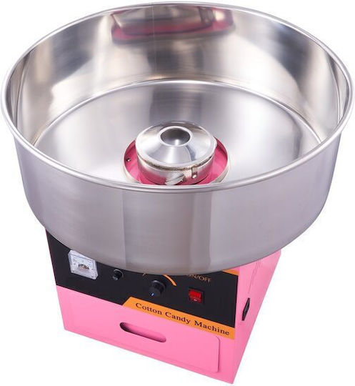 Professional Cotton Candy Machine 1000 W Capacity 6 Pcs Min Stainless Steel 518x518x485 Mm