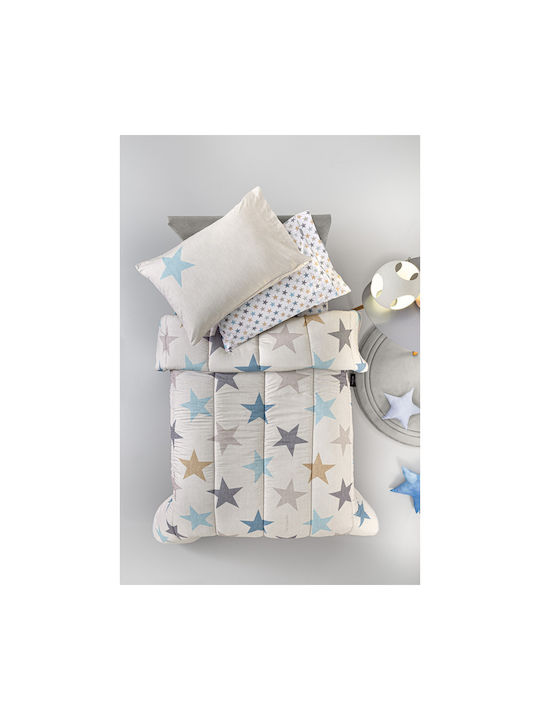 Guy Laroche Παιδικό Πάπλωμα Μονό με Γέμιση Microfiber Cosmos Natural 160x220εκ.