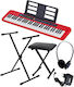 Casio Keyboard CT-S200 with 61 Keys Standard To...