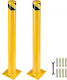 Vevor Traffic Columns Yellow W91xH91cm