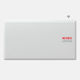 Nobo Convectoare Perete 2000W cu Termostat Electronic și WiFi 112.5x40cm Alb