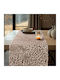 Beauty Home Χριστουγεννιάτικο Τραπεζομάντηλο Ράνερ Μπεζ