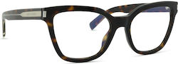 Ysl Ysl Damen Acetat Katzenauge Brillengestelle...