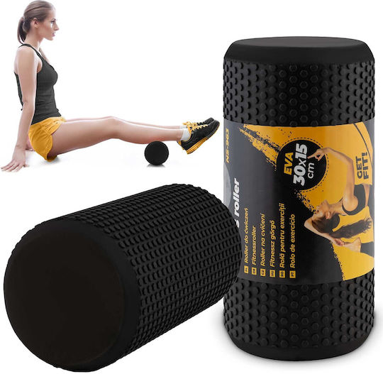 NEO Sport Runde Walze Schwarz 15cm