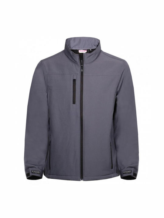 Fageo Work Jacket Softshell Gray