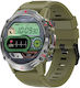 Discoverwatch Smartwatch Idealstore 1.43 Inch Hd Amoled Display Call Answering Function Built-in Speaker Microphone Facebook Whatsapp Instagram Notifications Ai Voice Blood Pressure Stopwatch Pedometer Green