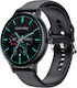 Xoxo Idealstore Brățară Fitness Smartwatch Ecran Tactil Complet Ips Apeluri Bluetooth Notificări Monitorizare Ritm Cardiac Oxigen în Sânge Somn Muzică Ip67 Multi-sport Asistent Vocal Android-ios Baterie de Lungă Durată Ediția Neagră